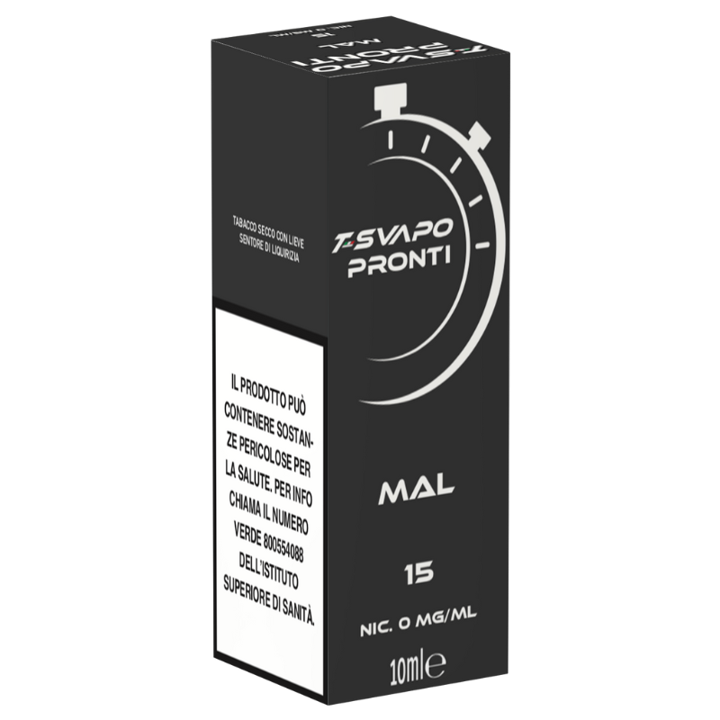 Mal Tabacco T-Svapo - Liquido pronto 10ml - Vaporoso