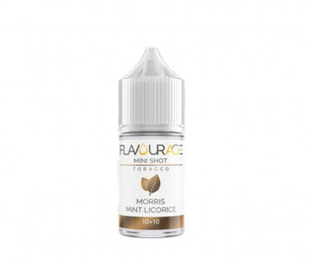 Flavourage Morris Mint Licorice Mini Shot 10+10 - Nuvola Rossa Vape Shop