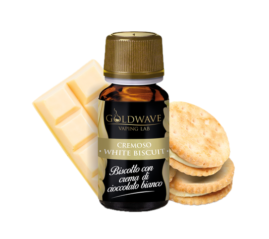 White Biscuit Aroma Concentrato 10ml GOLDWAVE