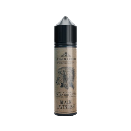 Black Cavendish Extra Dry 4Pod Original White Aroma 20 ml La Tabaccheria - Nuvola Rossa Vape Shop