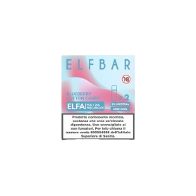 ELFA Blueberry Cotton Candy Pod Usa e Getta Elfbar 2 Pezzi