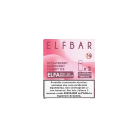 ELFA Strawberry Raspberry Cherry Ice Pod Usa e Getta Elfbar 2 Pezzi