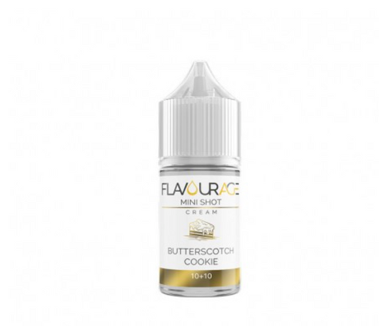 Flavourage Butterscotch Cookie Mini Shot 10+10 - Nuvola Rossa Vape Shop