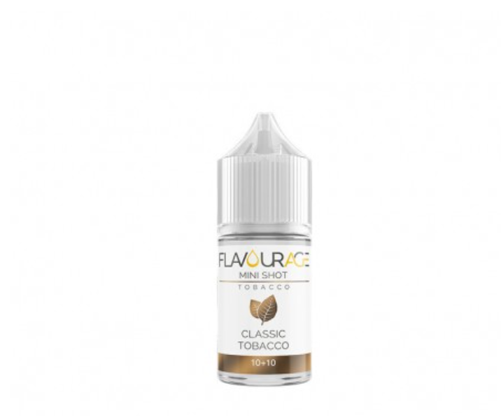 Flavourage Classic Tobacco Mini Shot 10+10 - Nuvola Rossa Vape Shop