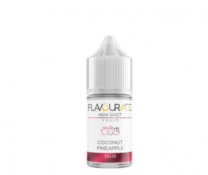 Flavourage Coconut Pineapple Mini Shot 10+10 - Nuvola Rossa Vape Shop