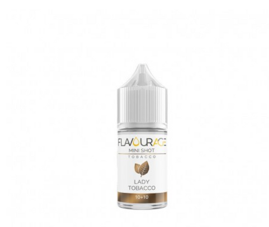 Flavourage Lady Tobacco Mini Shot 10+10 - Nuvola Rossa Vape Shop