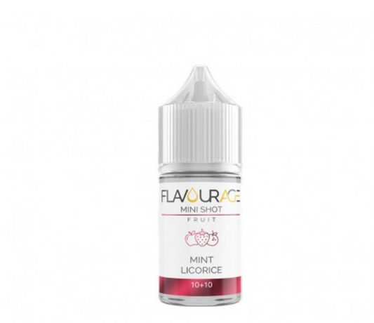 Flavourage Mint Licorice Mini Shot 10+10 - Nuvola Rossa Vape Shop