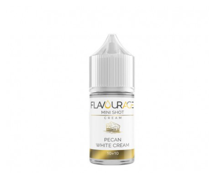 Flavourage Pecan White Cream Mini Shot 10+10 - Nuvola Rossa Vape Shop