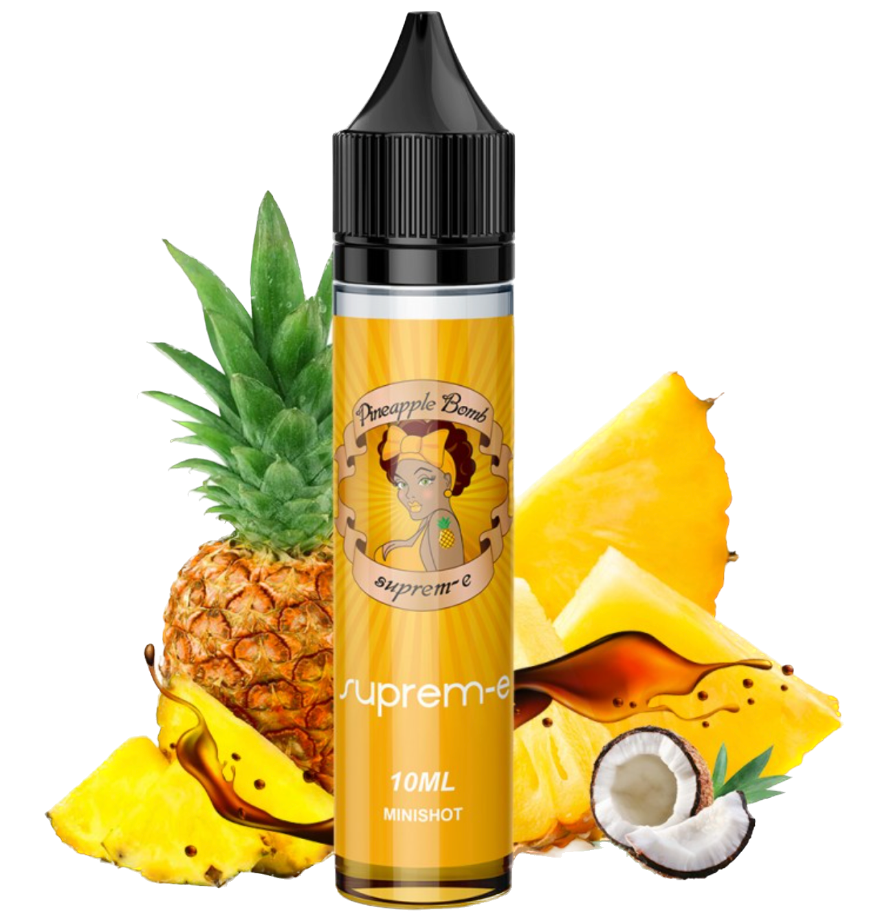 Suprem-e Pineapple Bomb Mini Shot 10+10 - Nuvola Rossa Vape Shop