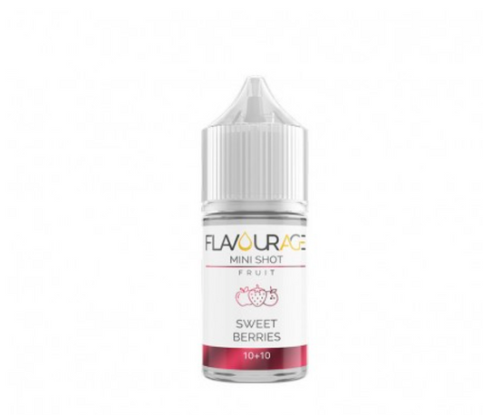 Flavourage Sweet Berries Mini Shot 10+10 - Nuvola Rossa Vape Shop