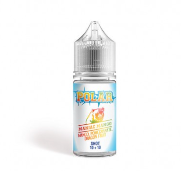 Maniac Mango Polar Mini Shot 10+10 Tnt Vape - Nuvola Rossa Vape Shop