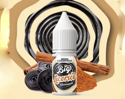 Licorice Cinnamon Big Cream Aroma Concentrato 10 ml BIG - Nuvola Rossa Vape Shop