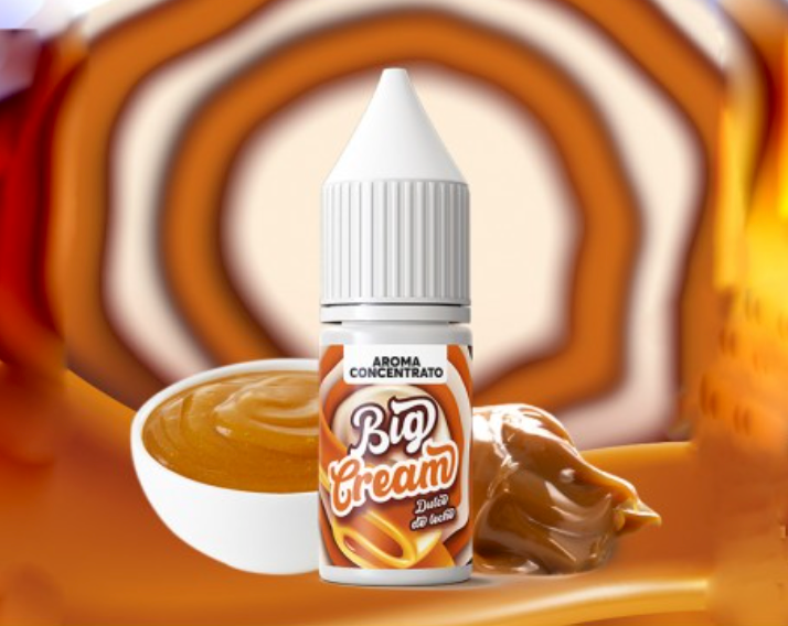 Dulce De Leche Big Cream Aroma Concentrato 10 ml BIG - Nuvola Rossa Vape Shop