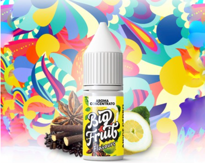 Liquirizia & Cedro Big Fruit Aroma Concentrato 10 ml BIG - Nuvola Rossa Vape Shop