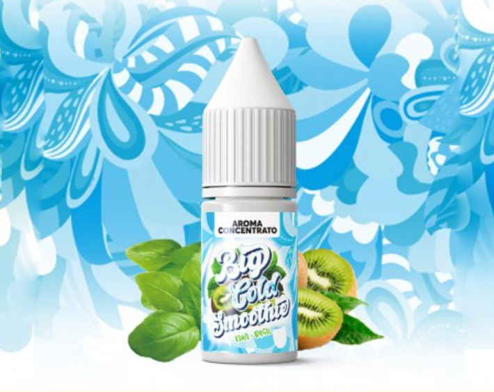 Kiwi & Basilico Big Fruit Aroma Concentrato 10 ml BIG - Nuvola Rossa Vape Shop