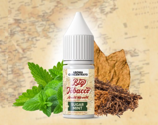 Sugar Mint Big Tobacco Aroma Concentrato 10 ml BIG - Nuvola Rossa Vape Shop