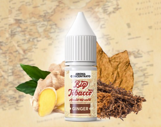 Ginger Big Tobacco Aroma Concentrato 10 ml BIG - Nuvola Rossa Vape Shop