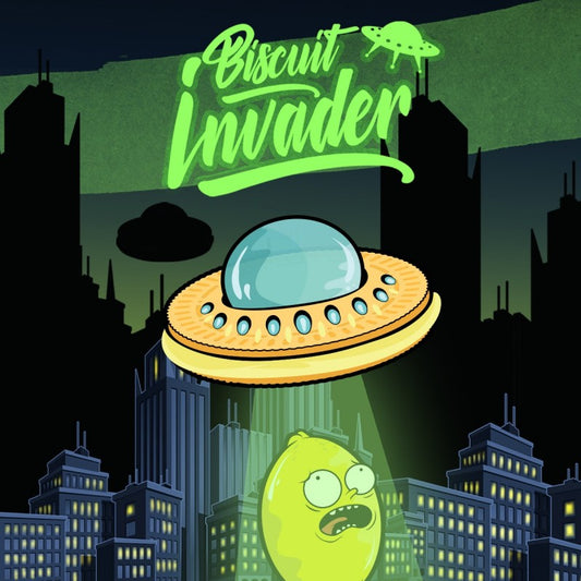 Biscuit Invader Shake 'N' Vape Aroma Scomposto 20+40 - Nuvola Rossa Vape Shop