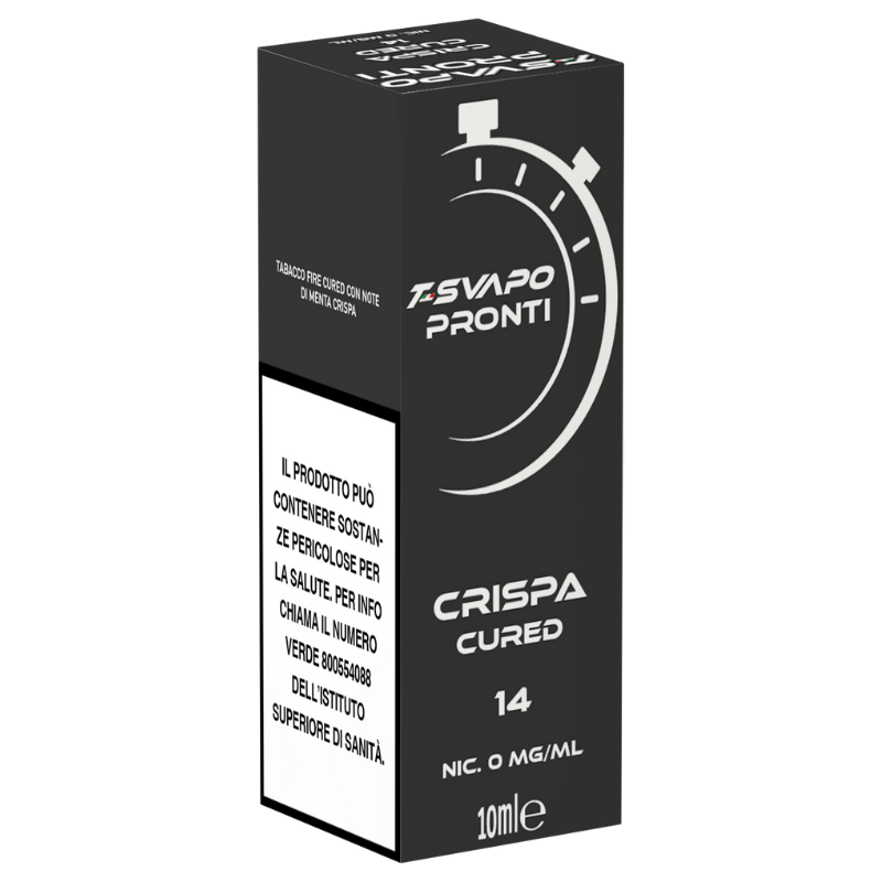 T-Svapo Crispa Cured Liquido Pronto 10ml - Nuvola Rossa Vape Shop