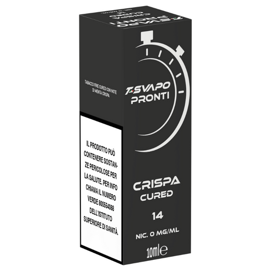 T-Svapo Crispa Cured Liquido Pronto 10ml - Nuvola Rossa Vape Shop