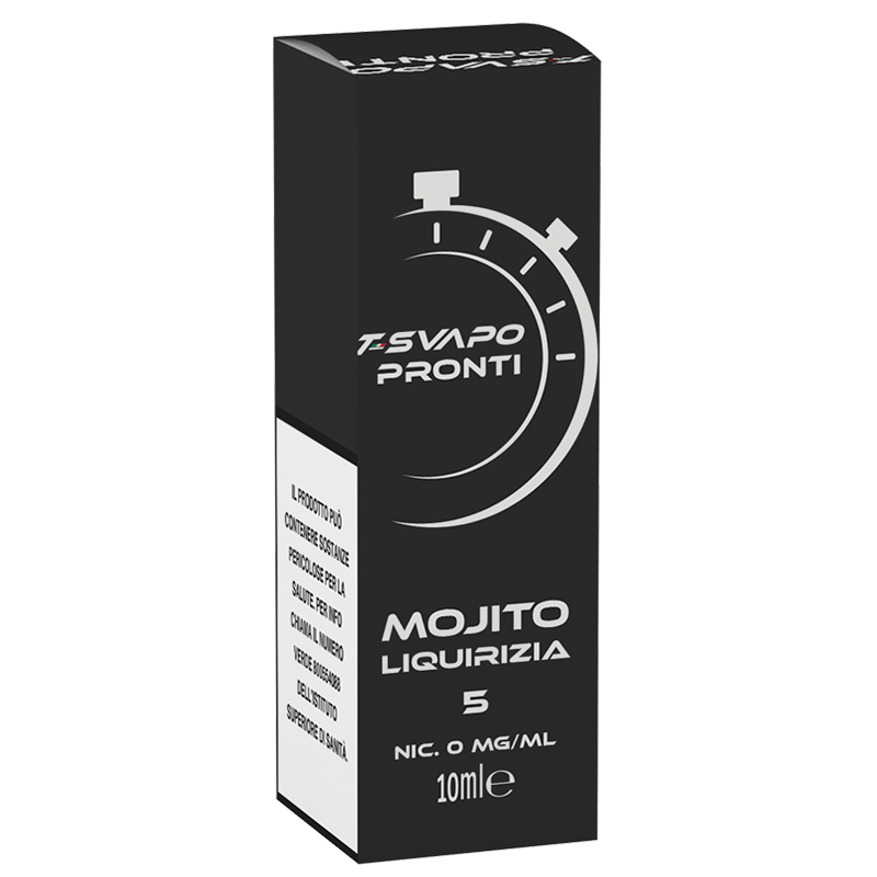 T-Svapo Mojito Liquirizia Liquido Pronto 10ml - Nuvola Rossa Vape Shop