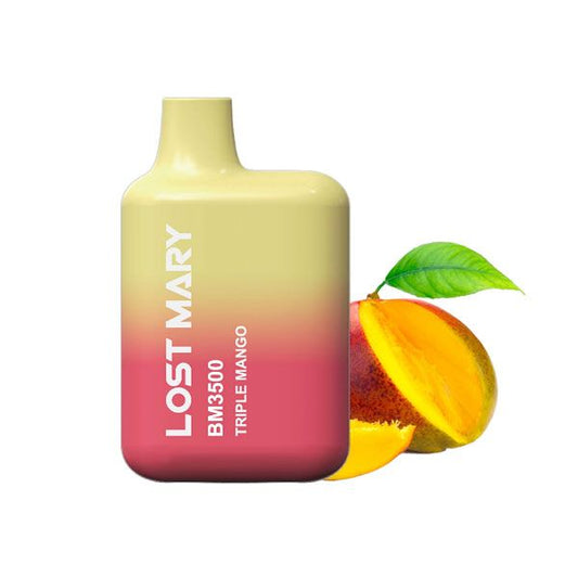 Lost Mary Triple Mango Usa e Getta 3500 puff 0mg - Nuvola Rossa Vape Shop