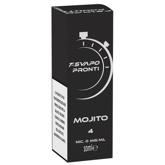 T-Svapo Mojito Liquido Pronto 10ml - Nuvola Rossa Vape Shop