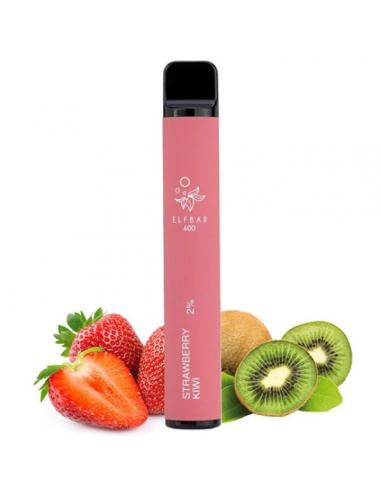 ElfBar Strawberry Kiwi Usa e Getta 600 Puff 20mg - Nuvola Rossa Vape Shop